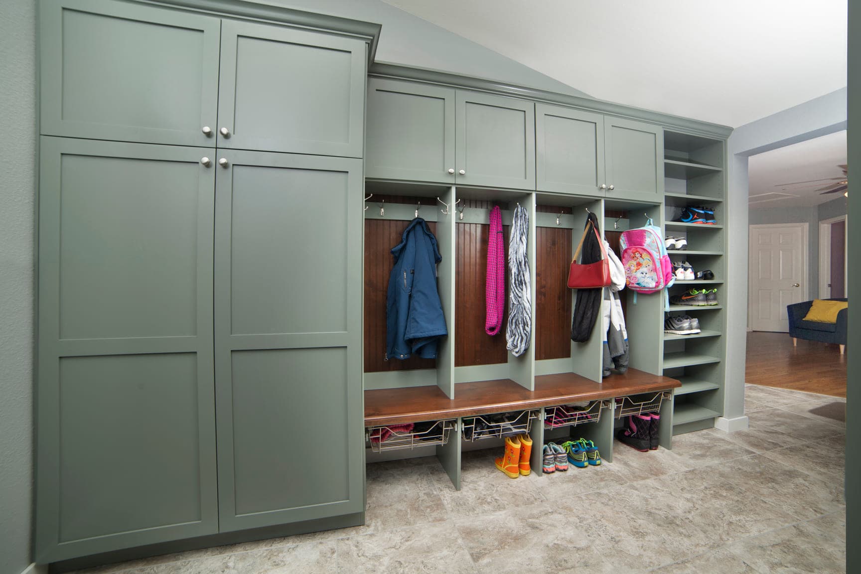 Kitchen & Bath Cabinets detail — Classy Closets San Diego