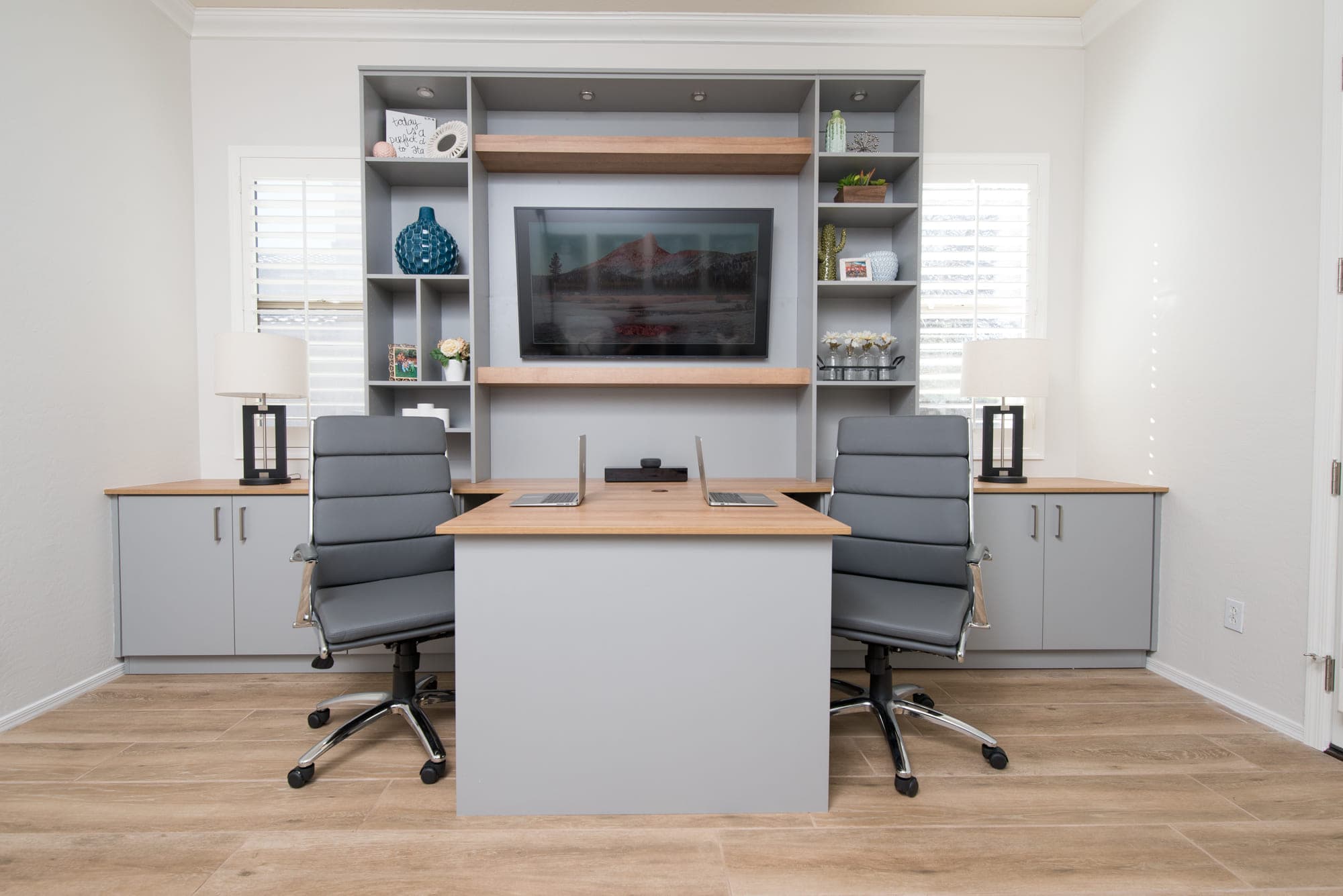 Home Office Built-Ins detail 2 — Classy Closets San Diego